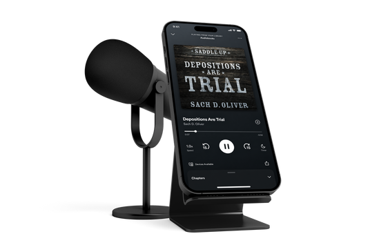 Depositions are Trial Audiobook